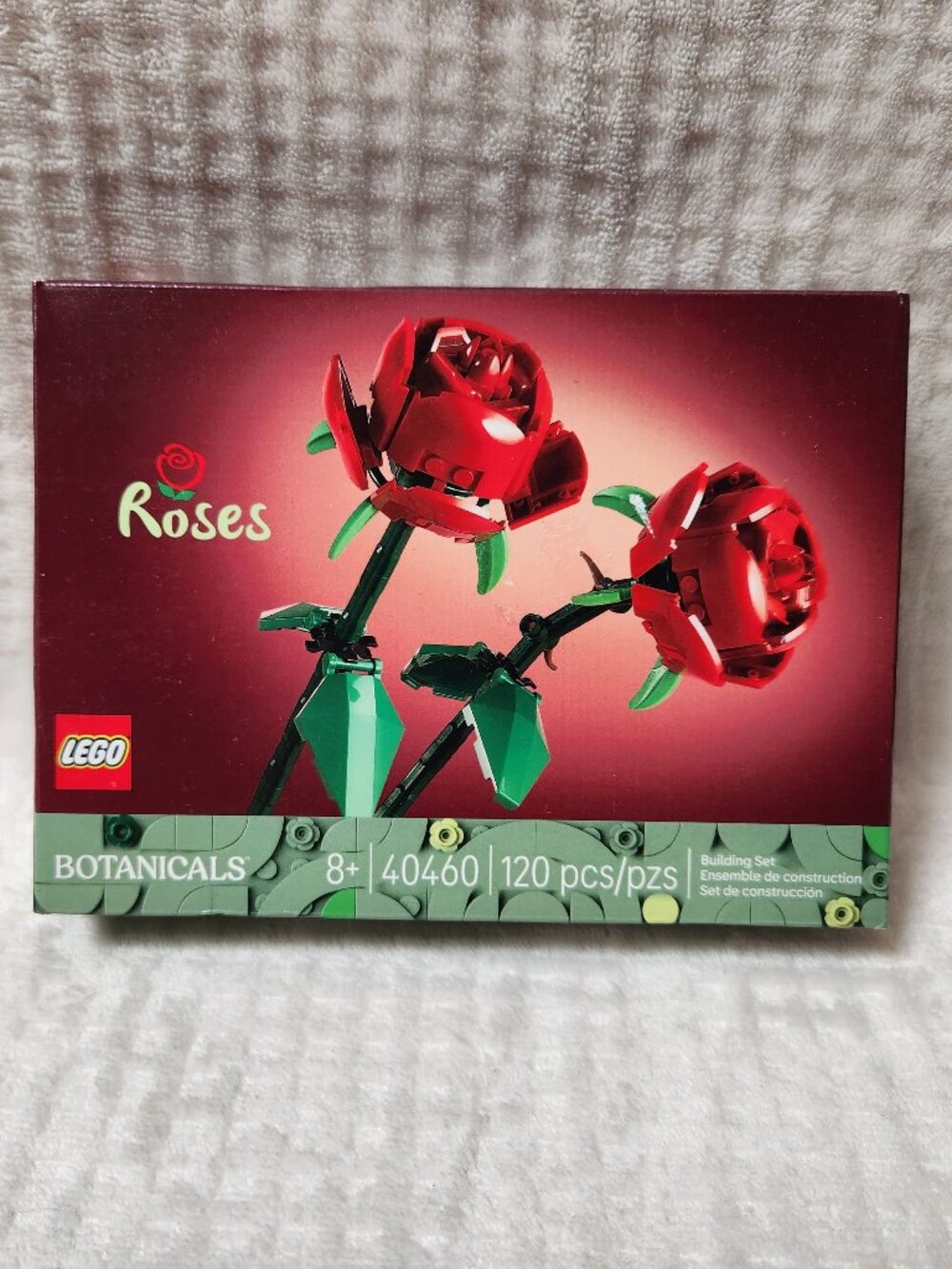 LEGO Botanicals - Roses 120 Piece 40460 - NEW NIB